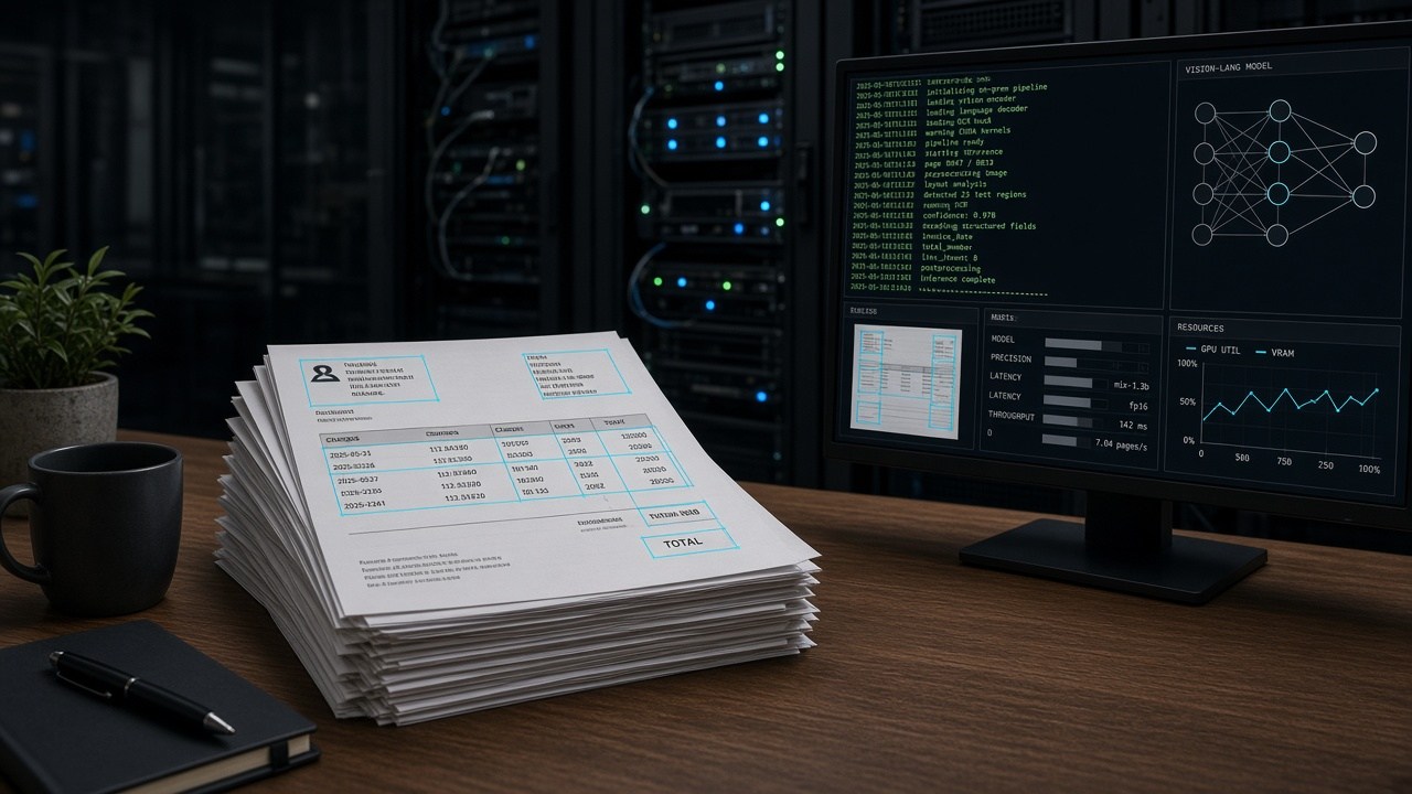 On-Premise Document AI: OCR, VLM ve Açık Kaynak Modelleri Üretime Taşımak